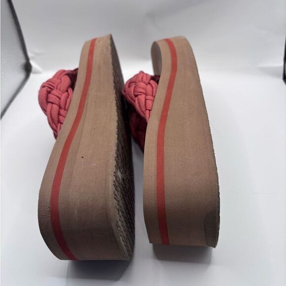 Yellowbox women's karnika platform sandal Sienna size 7.5 Pre-Owned - Picture 5 of 6